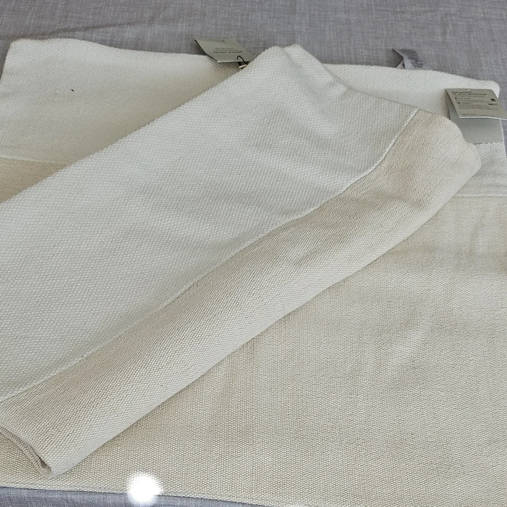 West Elm Neutral Toned Pillow Cover